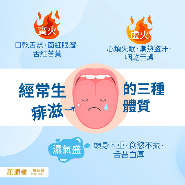 【和順資訊速遞】經常生痱滋的三種體質