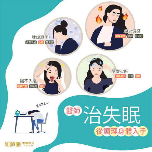 免費中醫健康諮詢優惠（失眠篇）