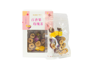 百香果玫瑰茶